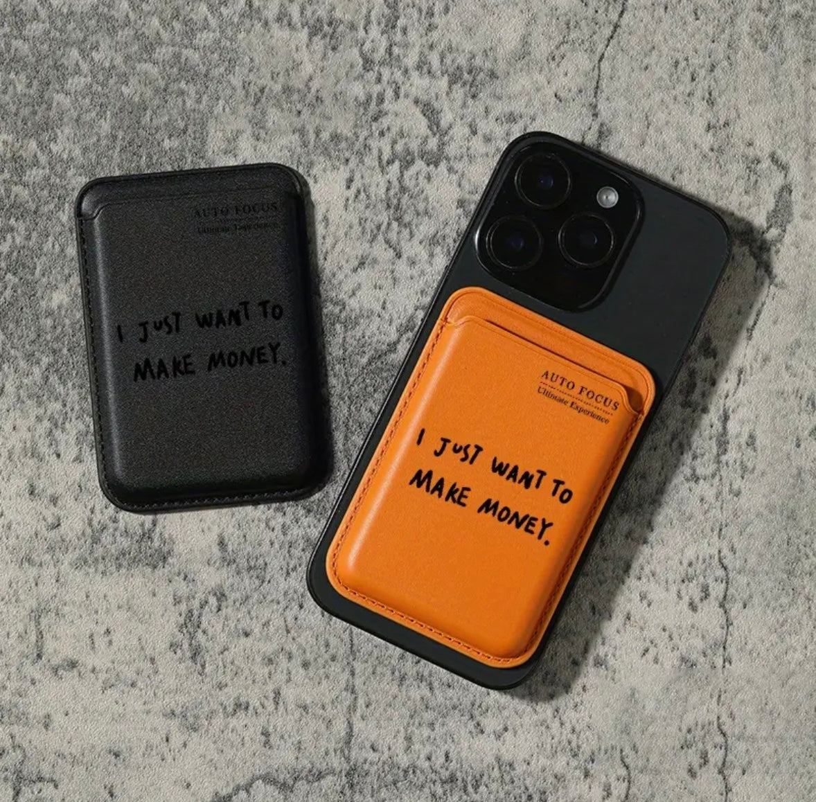 Auto Focus Wallet – Minimal Card Holder